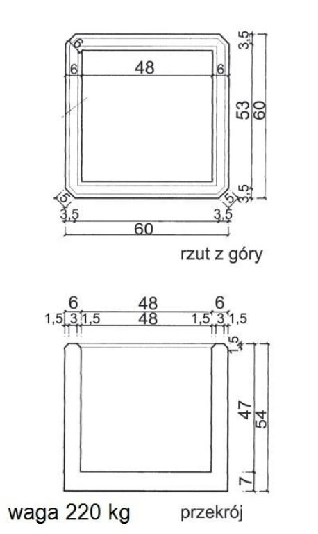 Donice zestaw nr kat. 68 i 73 2