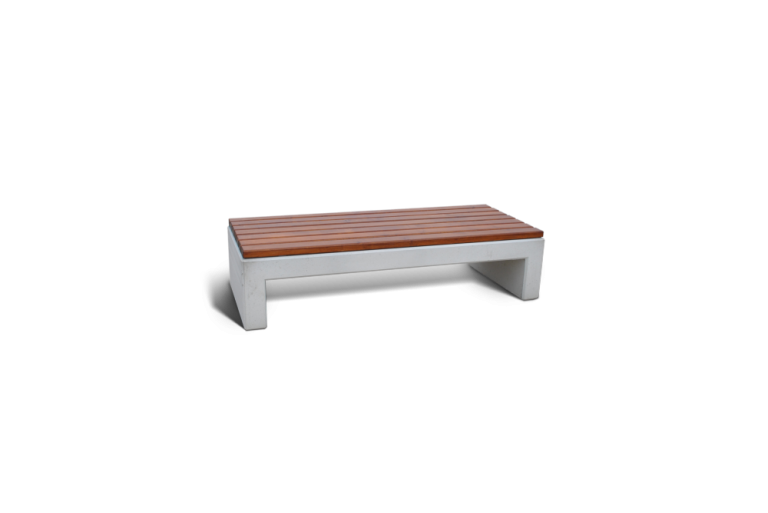 ławka beton nr 601 z siedziskiem